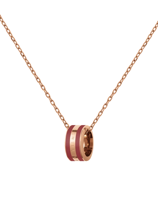 Zdjęcie produktu Daniel Wellington DW Emalie Necklace 45-49cm Rose Gold różowy