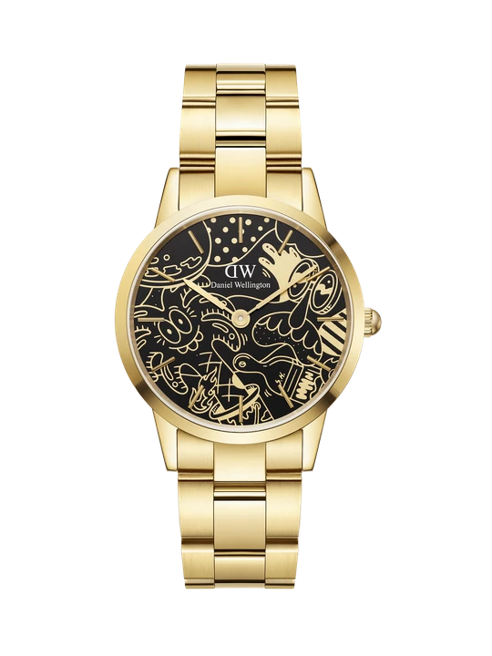 Zdjęcie produktu Daniel Wellington DW Iconic Steven Harrington 36mm Gold