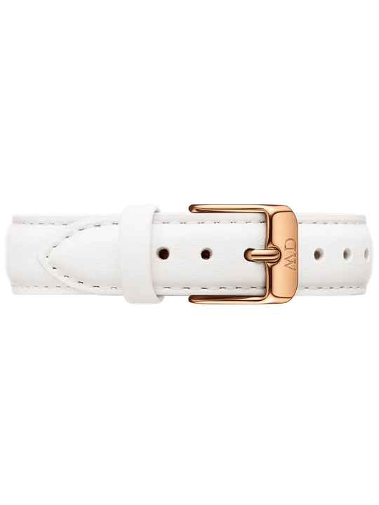 Zdjęcie produktu Daniel Wellington DW Strap Leather Bondi 12mm Rose Gold biały
