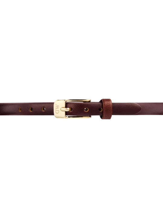 Zdjęcie produktu Daniel Wellington DW Strap Leather 6mm Gold brązowy