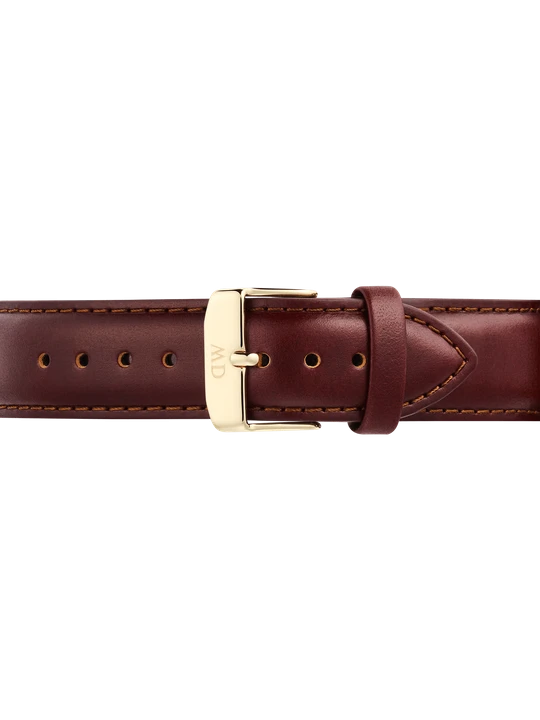 Zdjęcie produktu Daniel Wellington DW Strap Leather 21mm Gold brązowy