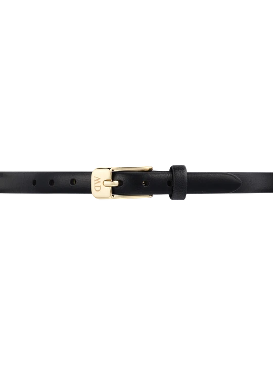 Zdjęcie produktu Daniel Wellington DW Strap Leather 6mm Gold czarny