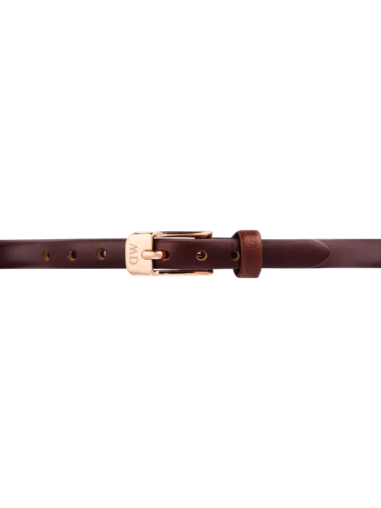 Zdjęcie produktu Daniel Wellington DW Strap Leather 6mm Rose Gold brązowy