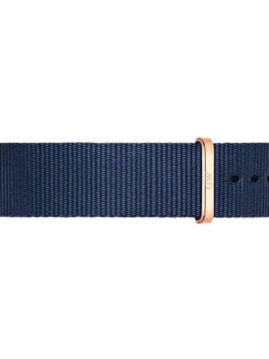 Zdjęcie produktu Daniel Wellington DW Strap Nato Bayswater 20mm Rose Gold Midnight Blue