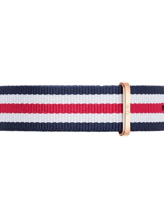 Zdjęcie produktu Daniel Wellington DW Strap Nato Canterbury 20mm Rose Gold różowy
