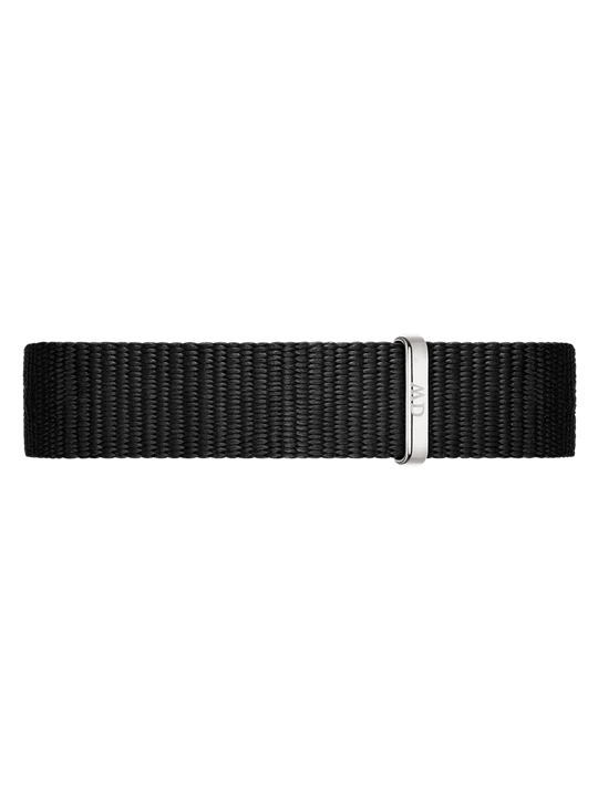 Zdjęcie produktu Daniel Wellington DW Strap Nato Cornwall 18mm Silver czarny