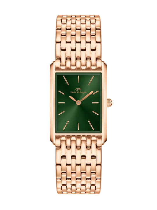 Zdjęcie produktu Daniel Wellington DW Watch Bound 9-Link Emerald Sunray 22x32 Rose Gold