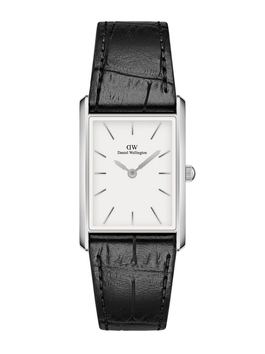Zdjęcie produktu Daniel Wellington DW Watch Bound Black Crocodile Silver 24x35mm MIC