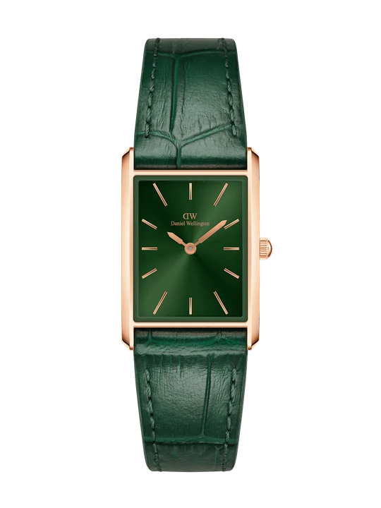 Zdjęcie produktu Daniel Wellington DW Watch Bound Crocodile Emerald Sunray Rose Gold 22x32