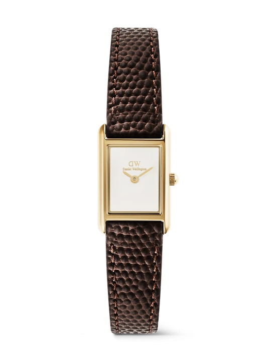 Zdjęcie produktu Daniel Wellington DW Watch Bound Mini Dark Brown Lizard Gold 17x25, 9mm