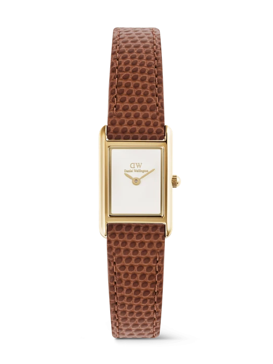 Zdjęcie produktu Daniel Wellington DW Watch Bound Mini Light Brown Lizard Gold 17x25, 9mm