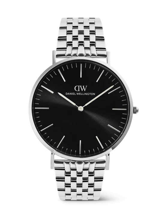 Zdjęcie produktu Daniel Wellington DW Watch Classic 7-Link Black Silver 40mm