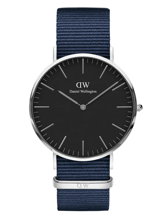 Zdjęcie produktu Daniel Wellington DW Watch Classic Bayswater Black Silver 40mm
