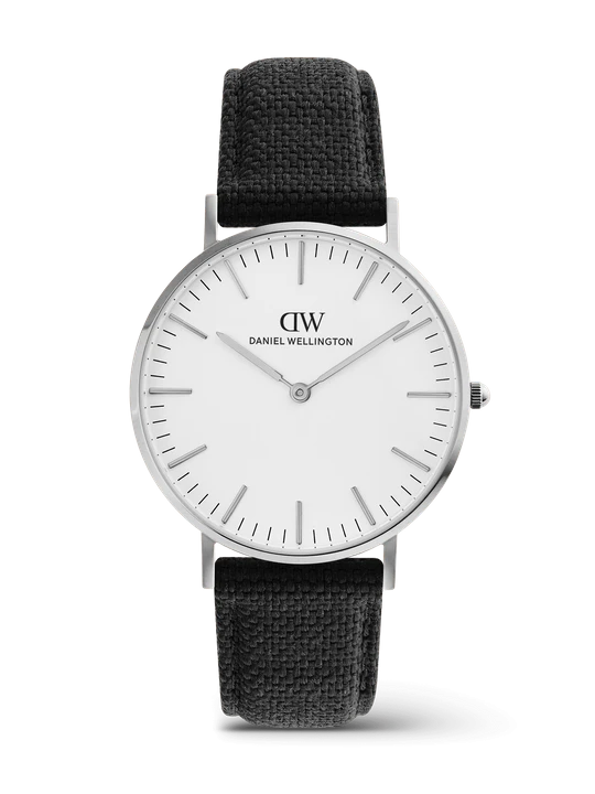 Zdjęcie produktu Daniel Wellington DW Watch Classic Black Canvas Silver 36mm