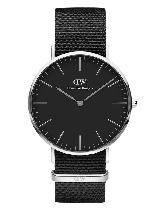 Zdjęcie produktu Daniel Wellington DW Watch Classic Cornwall Black Silver 40mm
