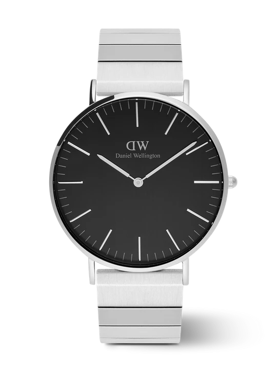 Zdjęcie produktu Daniel Wellington DW Watch Classic Piano Link Onyx Silver 40mm