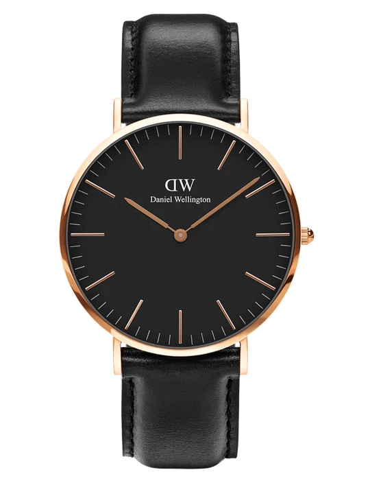 Zdjęcie produktu Daniel Wellington DW Watch Classic Sheffield Black Rose Gold 40mm