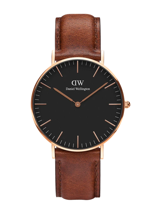 Zdjęcie produktu Daniel Wellington DW Watch Classic St Mawes Black Rose Gold 36mm