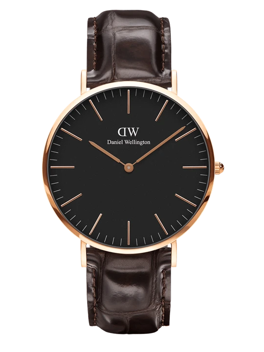 Zdjęcie produktu Daniel Wellington DW Watch Classic York Black Rose Gold 40mm