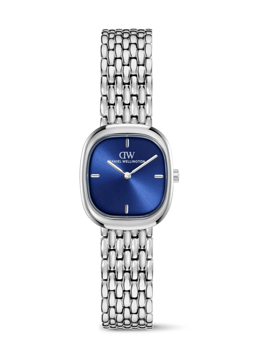 Zdjęcie produktu Daniel Wellington DW Watch Corta Royal Blue Grain-Link Silver 24mm