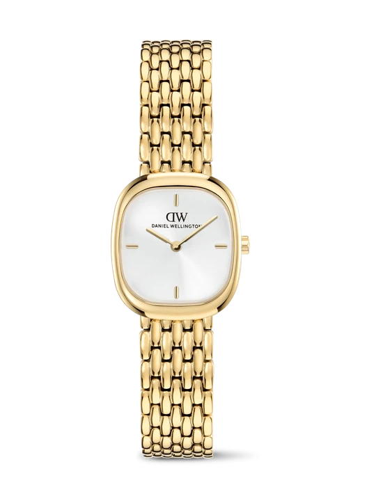 Zdjęcie produktu Daniel Wellington DW Watch Corta White Grain-Link Gold 24mm