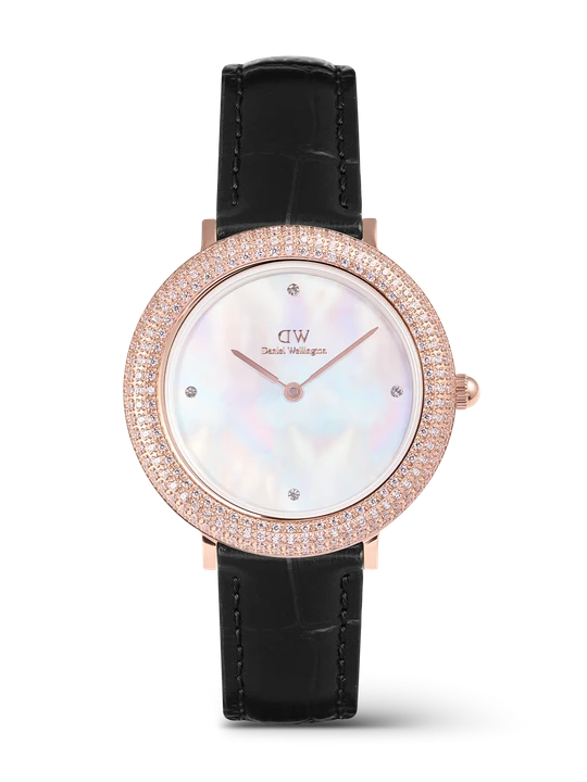 Zdjęcie produktu Daniel Wellington DW Watch Crystalline Bezel Black Croc Rose Gold 32mm