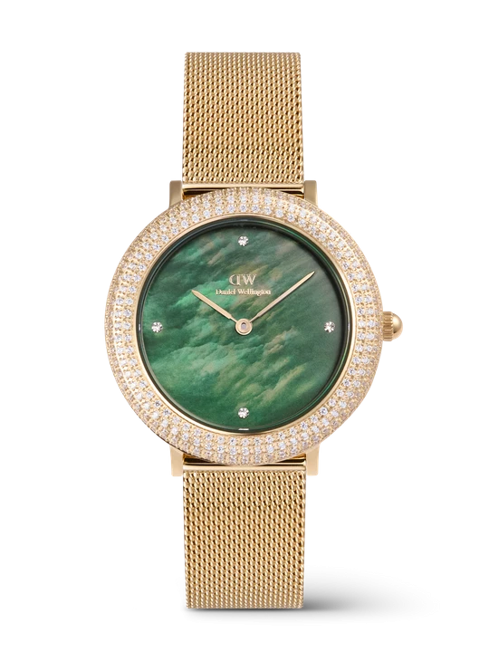Zdjęcie produktu Daniel Wellington DW Watch Crystalline Bezel Evergold Green 32mm Gold