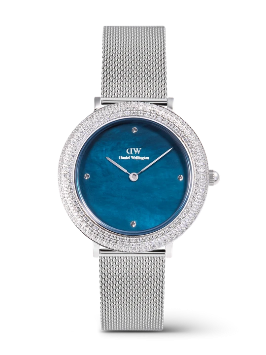 Zdjęcie produktu Daniel Wellington DW Watch Crystalline Bezel Sterling Blue 32mm Silver