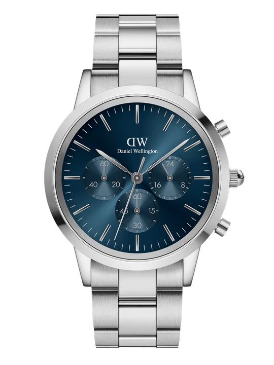Zdjęcie produktu Daniel Wellington DW Watch Iconic Chronograph Arctic S 42mm Silver