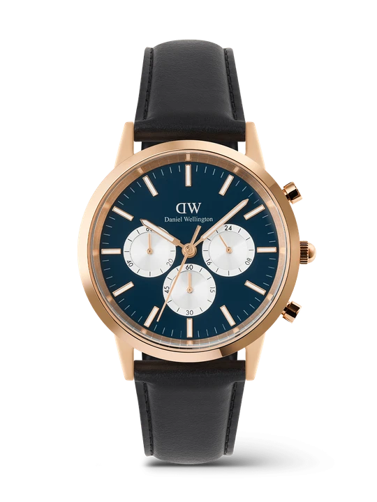 Zdjęcie produktu Daniel Wellington DW Watch Iconic Chronograph Sheffield Arctic Panda Rose Gold 42mm