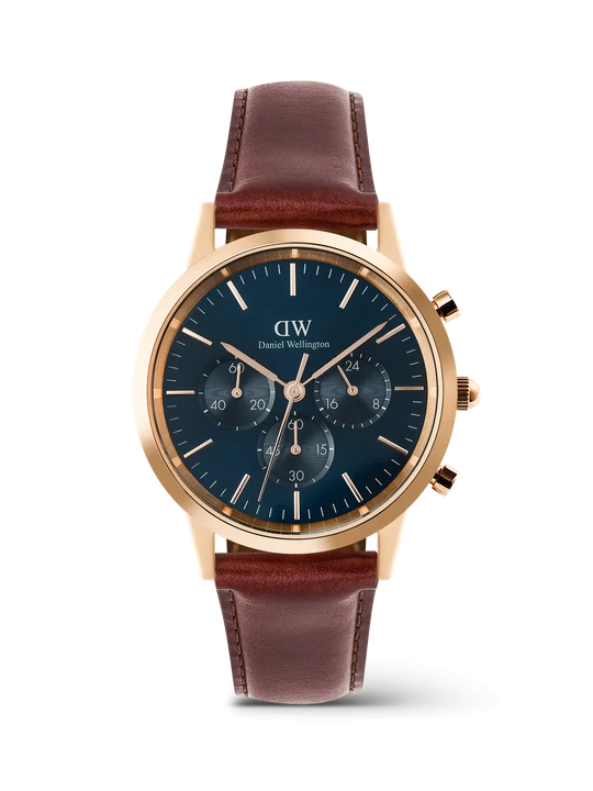 Zdjęcie produktu Daniel Wellington DW Watch Iconic Chronograph St Mawes Arctic Rg 42mm Rose Gold
