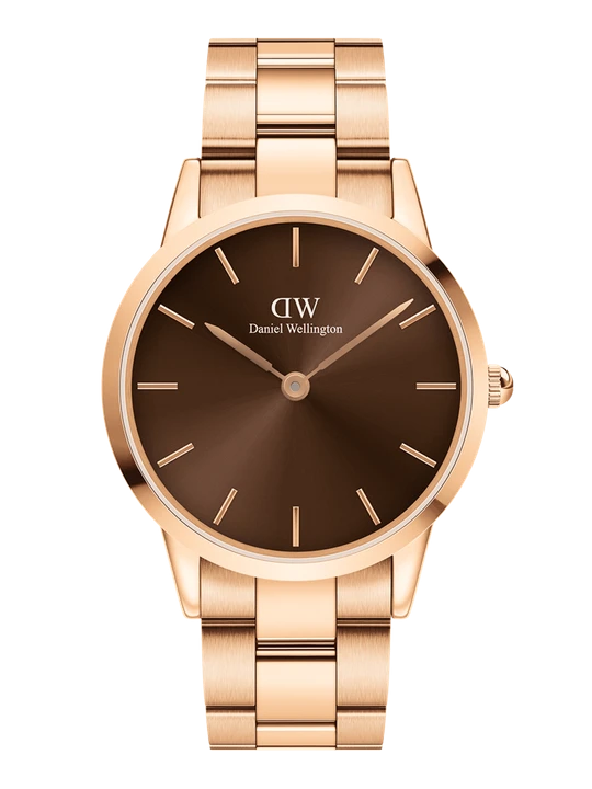 Zdjęcie produktu Daniel Wellington DW Watch Iconic Link Amber 36mm Rose Gold