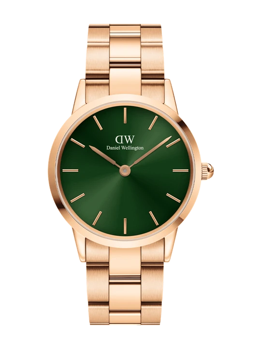 Zdjęcie produktu Daniel Wellington DW Watch Iconic Link Emerald Rose Gold 36mm MIC