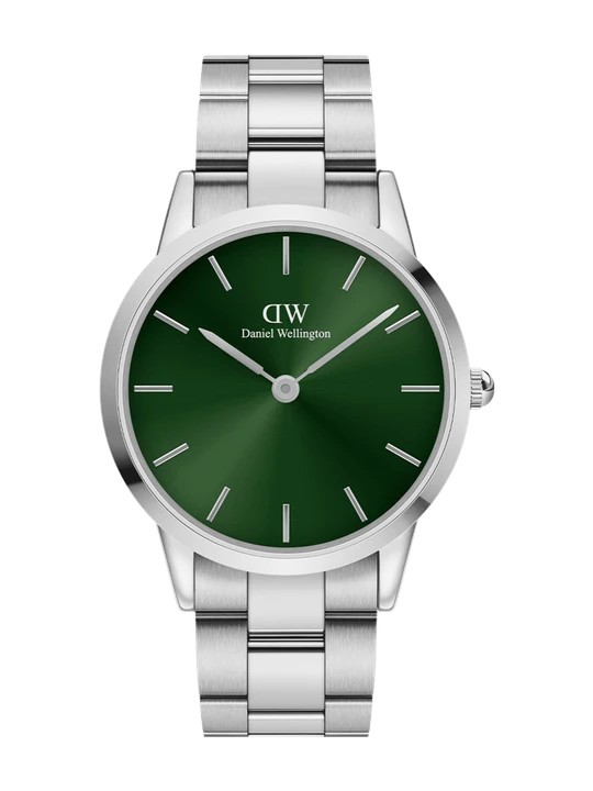 Zdjęcie produktu Daniel Wellington DW Watch Iconic Link Emerald Green Silver 40mm