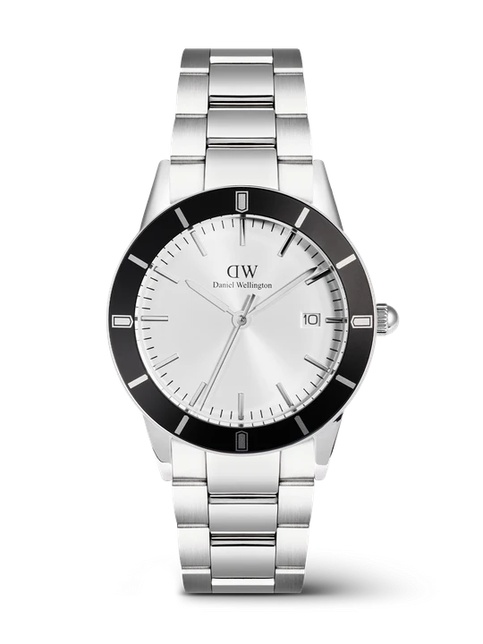 Zdjęcie produktu Daniel Wellington DW Watch Iconic Paradigma Link Black Bezel 40mm Silver