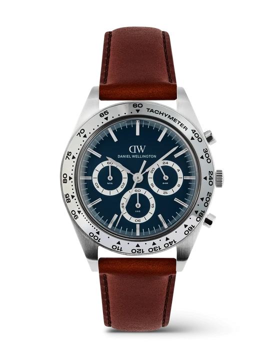 Zdjęcie produktu Daniel Wellington DW Watch Iconic Tachymeter St-Mawes Arctic Silver 42mm