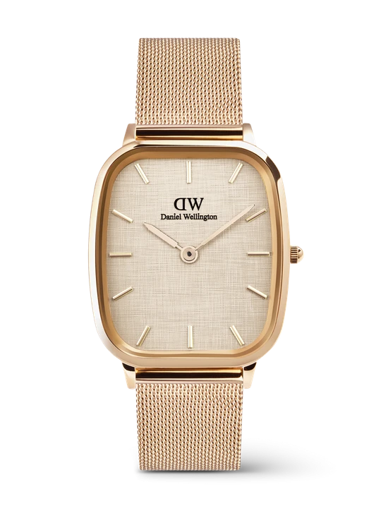 Zdjęcie produktu Daniel Wellington DW Watch Marlon Melrose Linen 32x36, 3mm Rose Gold