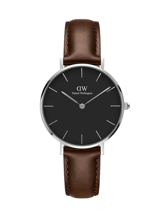 Zdjęcie produktu Daniel Wellington DW Watch Petite Bristol Black Silver 32mm MIC