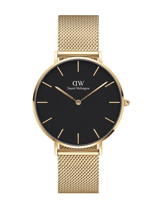 Zdjęcie produktu Daniel Wellington DW Watch Petite Evergold Black 36mm Gold