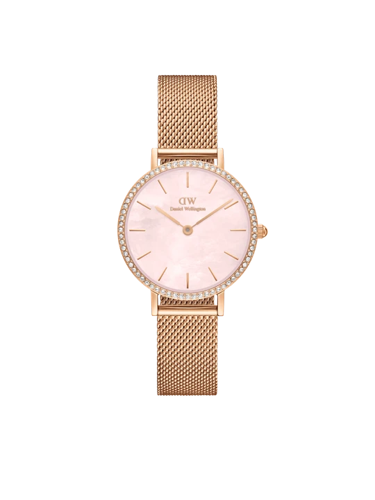 Zdjęcie produktu Daniel Wellington DW Watch Petite Lumine Bezel Melrose Pink MOP 28mm Rose Gold