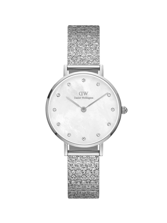 Zdjęcie produktu Daniel Wellington DW Watch Petite Lumine Pressed Piano White MoP Silver 28mm