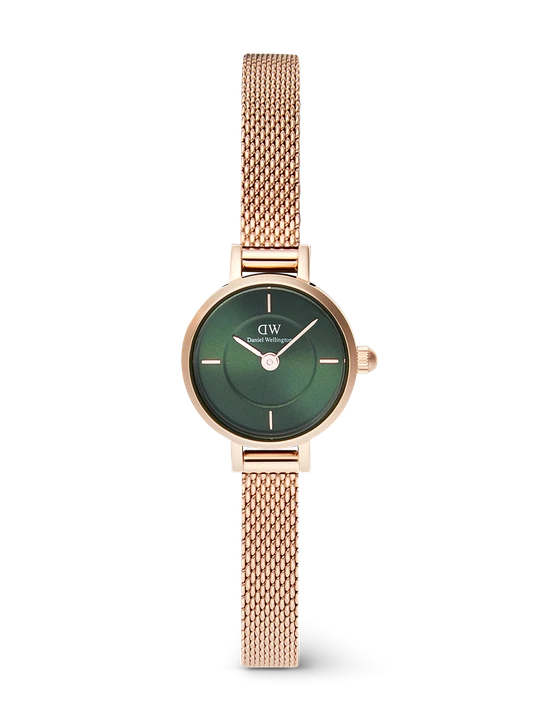 Zdjęcie produktu Daniel Wellington DW Watch Petite Mini Emerald Melrose 19mm Rose Gold
