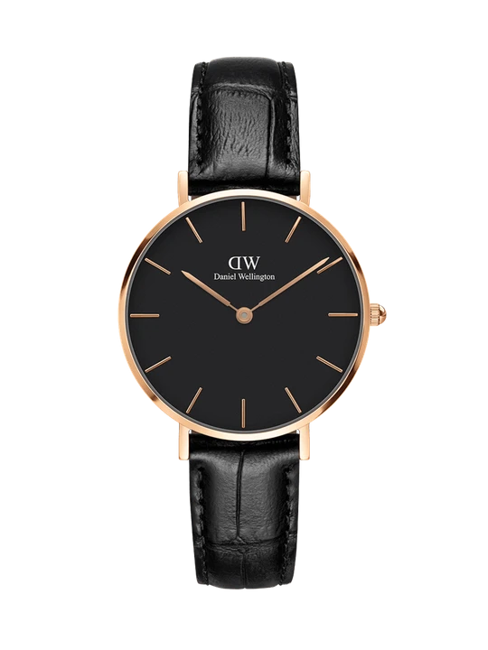 Zdjęcie produktu Daniel Wellington DW Watch Petite Reading Black Rose Gold 32mm