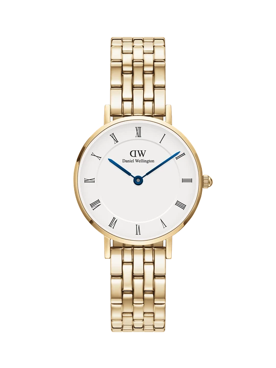 Zdjęcie produktu Daniel Wellington DW Watch Petite Roman Numerals 5-Link Gold 28mm MIC