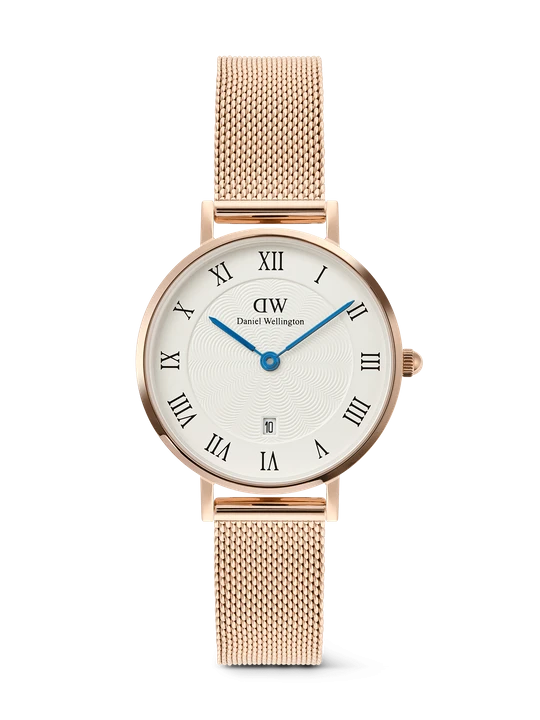 Zdjęcie produktu Daniel Wellington DW Watch Petite Roman Numerals Date Rose Gold 28mm