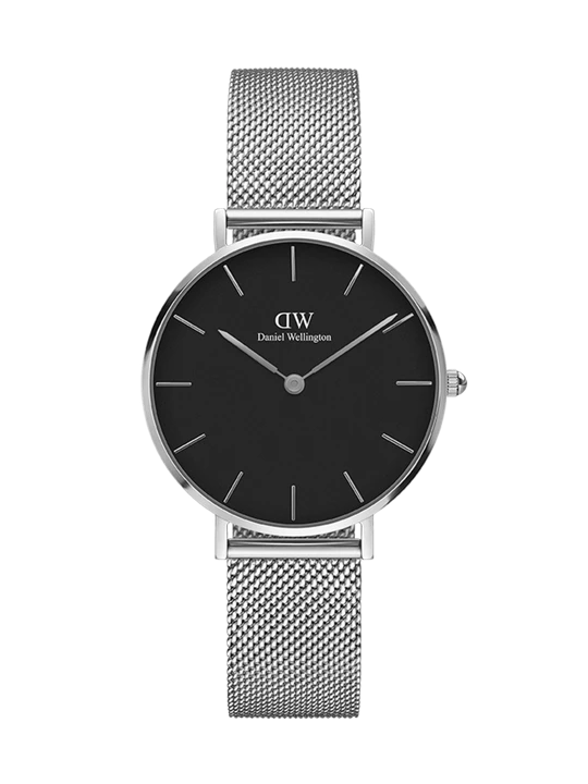 Zdjęcie produktu Daniel Wellington DW Watch Petite Sterling Black 32mm Silver