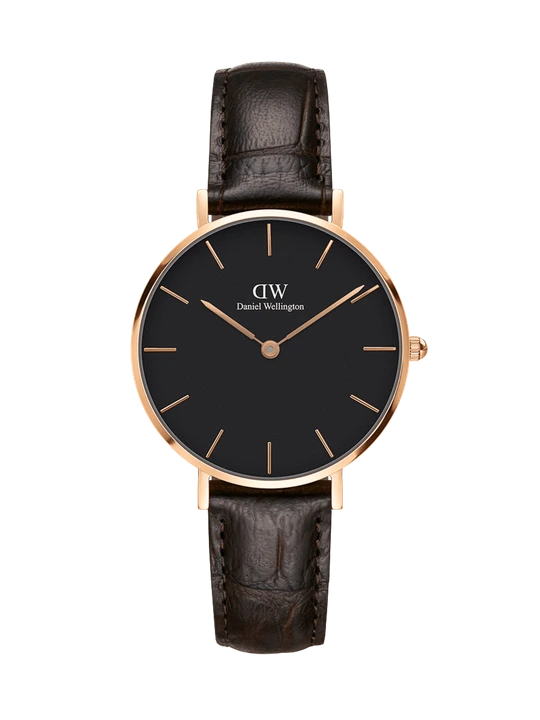 Zdjęcie produktu Daniel Wellington DW Watch Petite York Black Rose Gold 28mm
