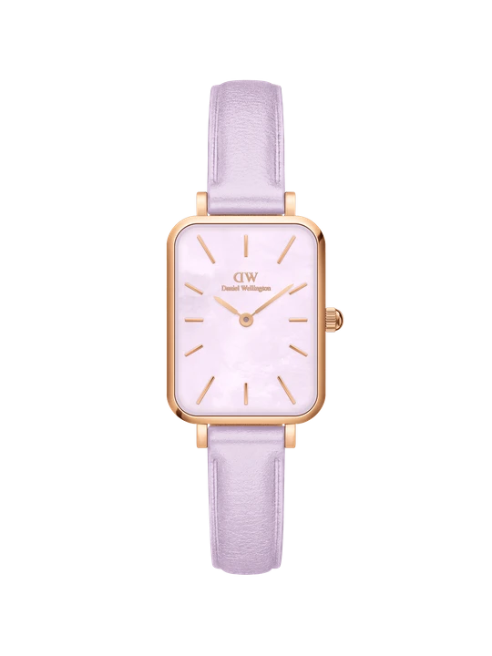 Zdjęcie produktu Daniel Wellington DW Watch Quadro Lavender MOP Rose Gold 20x26mm