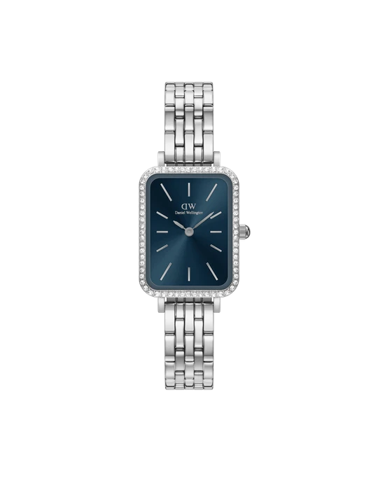 Zdjęcie produktu Daniel Wellington DW Watch Quadro Lumine Bezel 5-Link Arctic Silver 20x26mm