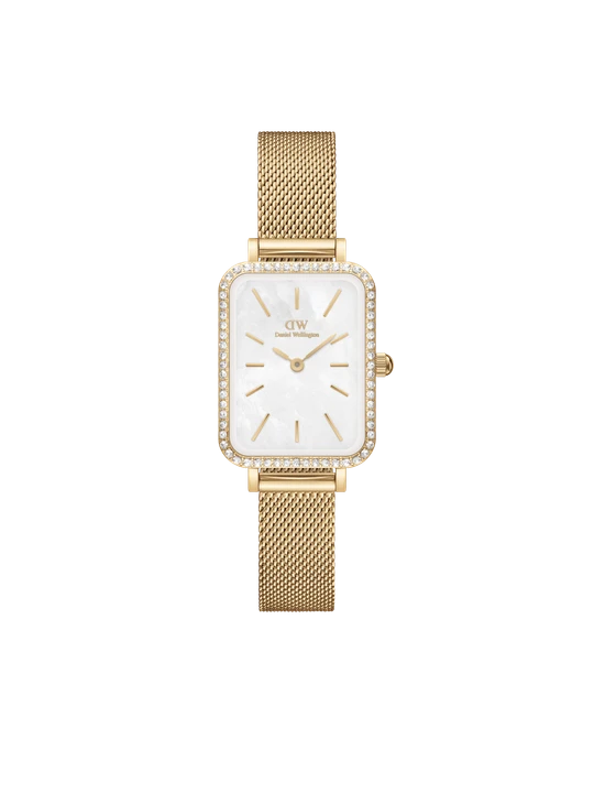 Zdjęcie produktu Daniel Wellington DW Watch Quadro Lumine Bezel Evergold MOP 20x26mm Gold